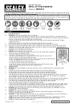 Sealey SM354CE Instructions Manual preview