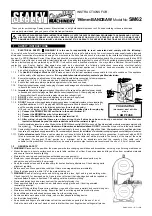 Sealey SM62 Instructions preview