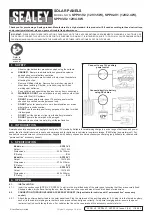 Preview for 1 page of Sealey SPP01.V2 Instructions