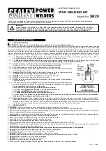 Sealey SR20 Instructions preview