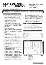 Sealey SSCL3 Instructions preview