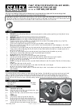 Preview for 1 page of Sealey SSP1605 Instructions