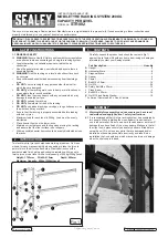 Предварительный просмотр 1 страницы Sealey STR002 Instruction Manual