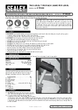 Preview for 1 page of Sealey STR600 Quick Start Manual