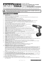 Preview for 1 page of Sealey SUPER TORQUE CP3014vHK Instructions