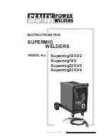 Sealey Supermig185.V2 Instructions For preview