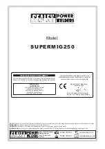 Preview for 9 page of Sealey SUPERMIG250 Instructions For Use Manual