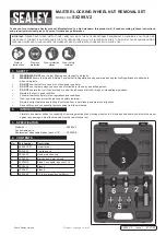 Sealey SX299.V2 Instructions предпросмотр