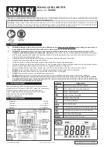 Preview for 1 page of Sealey TA060 Quick Start Manual