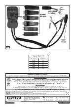 Предварительный просмотр 2 страницы Sealey TA130.V2 Instruction Manual