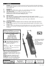 Предварительный просмотр 2 страницы Sealey TA301 Instructions