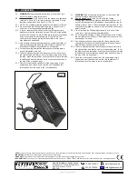 Preview for 4 page of Sealey TBB300 Instructions For