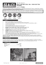 Sealey TC904 Instructions preview