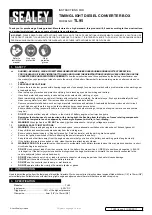 Sealey TL95 Instructions preview