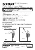 Sealey TP6801 Instructions preview