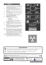 Предварительный просмотр 2 страницы Sealey TST22 Instructions