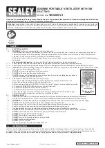 Preview for 1 page of Sealey VEN200.V3 Quick Start Manual