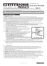 Sealey VMA913 Instructions preview