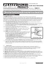 Preview for 1 page of Sealey VMA913 Instructions