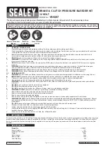 Preview for 1 page of Sealey VS0207 Instructions