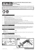 Preview for 1 page of Sealey VS0286 Manual