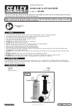 Preview for 1 page of Sealey VS1205 Instructions