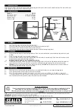 Предварительный просмотр 2 страницы Sealey VS2012.V2 Instructions