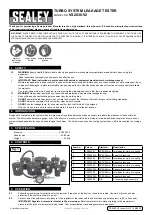 Sealey VS2030.V2 Quick Start Manual предпросмотр