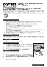 Sealey VS209.V2 Instructions preview