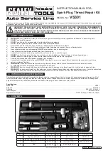 Sealey VS301 Instruction Manual preview