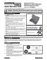 Предварительный просмотр 1 страницы Sealey VS7023a Instructions For