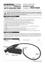 Preview for 1 page of Sealey VS819900 Instructions