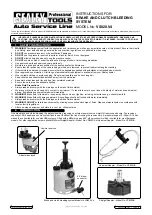 Preview for 1 page of Sealey VS820.V4 Instructions