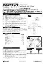 Предварительный просмотр 1 страницы Sealey VS8200.V2 Instructions