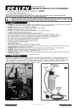 Sealey VS821 Instructions preview