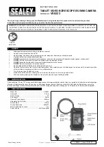 Sealey VS8223 Instructions preview