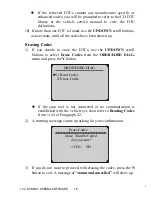 Предварительный просмотр 19 страницы Sealey VS862 Instructions Manual