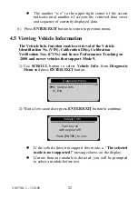 Preview for 23 page of Sealey VS8700 Instructions Manual