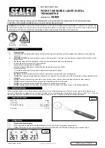 Sealey VS909 Instructions preview