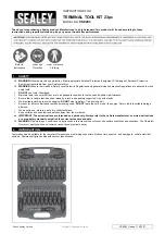 Sealey VS9203 Instructions preview