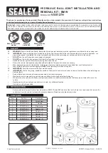 Preview for 1 page of Sealey VSE127H Manual