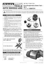 Preview for 1 page of Sealey VSE4781 Instructions