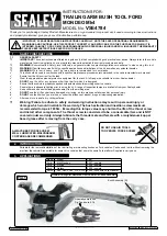 Preview for 1 page of Sealey VSE4784 Instructions