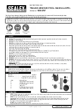 Sealey VSE4787 Instructions preview