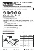 Preview for 1 page of Sealey VSE5939 Instructions