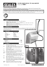 Sealey WB65 Instructions preview