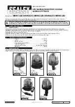 Preview for 1 page of Sealey WB951LED Instructions