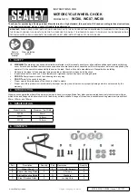 Sealey WC06 Instructions preview