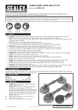 Preview for 1 page of Sealey WK1.V2 Instructions