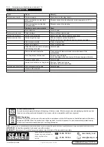 Preview for 4 page of Sealey WPB062S.V2 Instructions